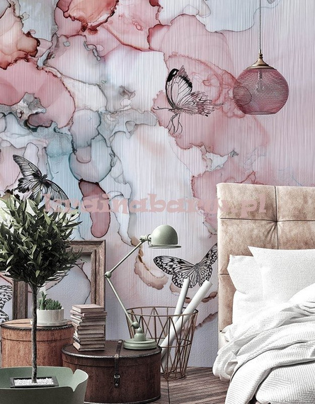 Fototapeta Nocne Motyle IMAGINE II Blue