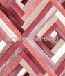 Tapeta  geometryczna kolorowe malowane romby w odcieniach czerwieni