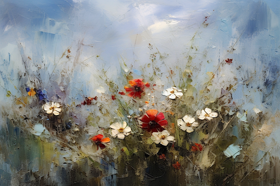 Tapeta Artystyczna Nectar Bouquet NB101