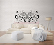 Naklejka na ścianę ORNAMENT MOTYL  SPNB161TS