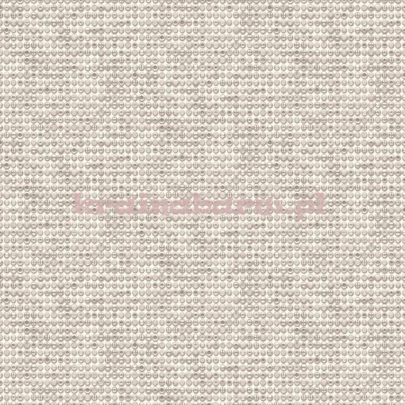 Nowoczesna geometryczna tapeta metalowe główki śrub szare na białym tle