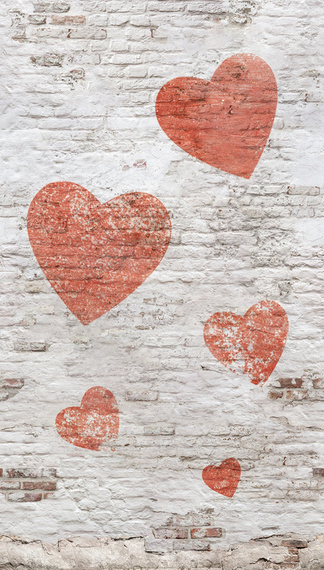 Tapeta Mural ML2301 Brick Heart
