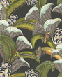 Tapeta Cole&Son 119/1002 Hoopoe Leaves liście i owady