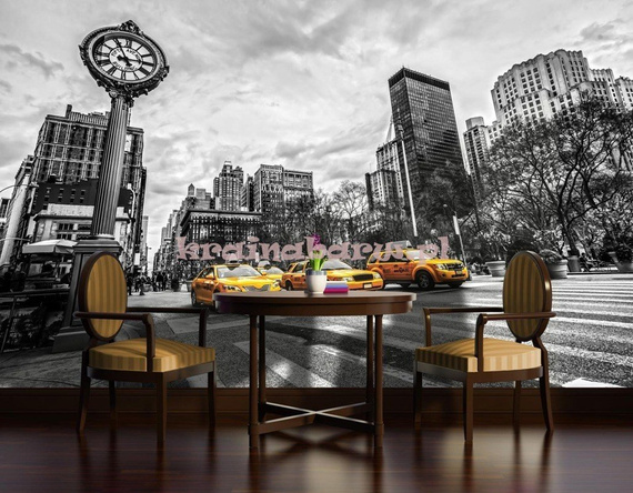 Fototapeta na flizelinie 1171VE Żółte taksówki