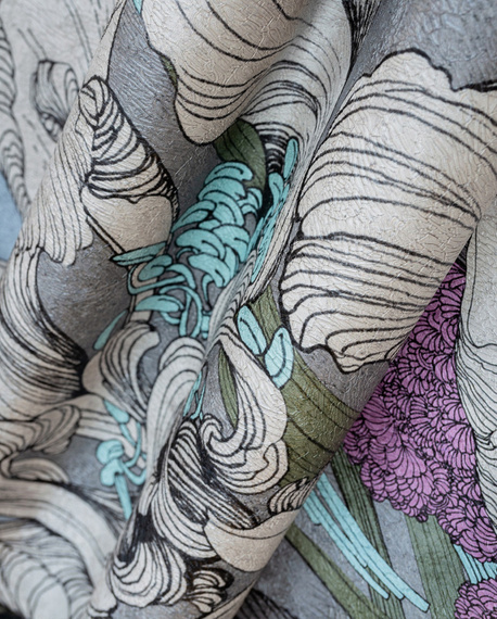 Fototapeta Kwiaty Liscie Pandora