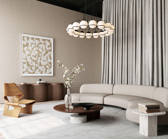 Tapeta Arte 63544 jednokolorowe płótno