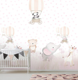 Tapeta Mural CW6031-1 Friends Ballon Wagon