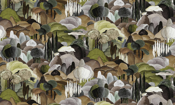 Tapeta tekstylna Arte All'Ombra dei Cipressi 97501 