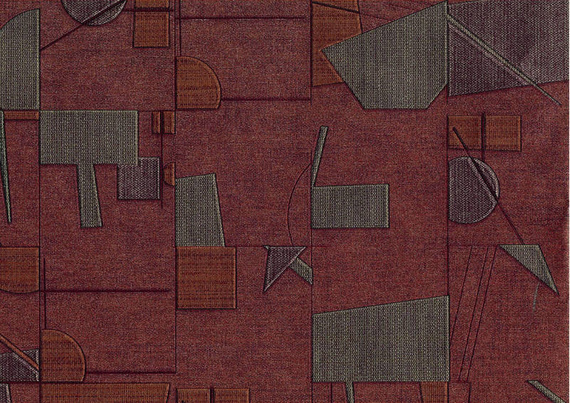 Zmywalna tapeta 24004 geometryczna abstrakcja w odcieniach czerwieni