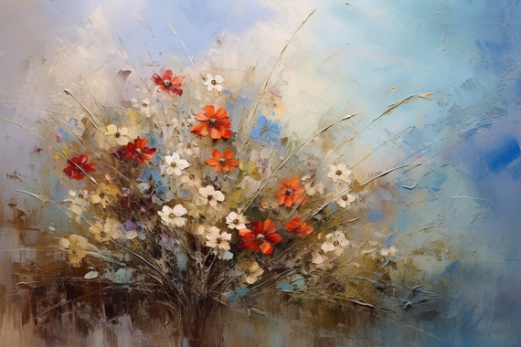 Tapeta Artystyczna Nectar Bouquet NB103