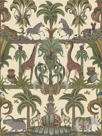 Tapeta Cole&Son 119/5026 Africa Kingdom królestwo zwierząt
