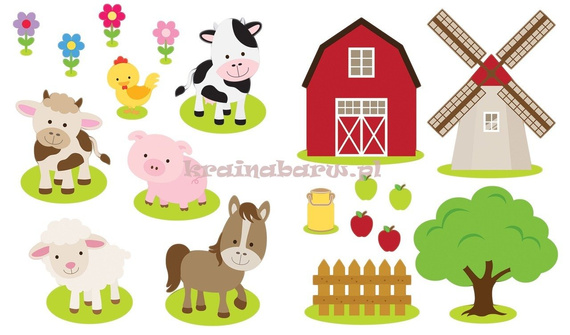 Naklejki na ścianę FARMA 2 SPN383