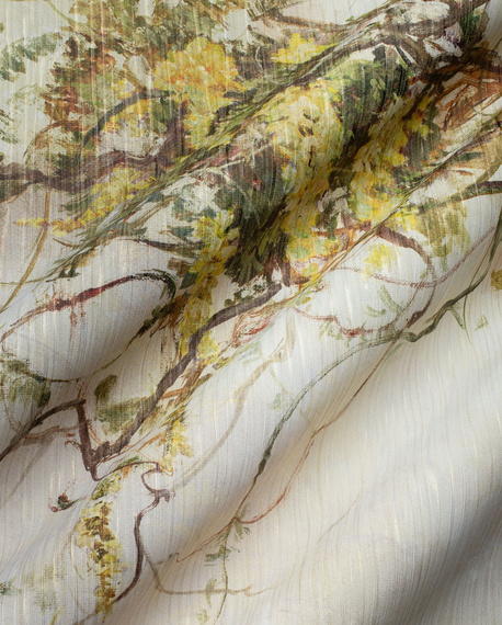 Fototapeta artystyczna Pastorale zwisające kwiaty wisteria