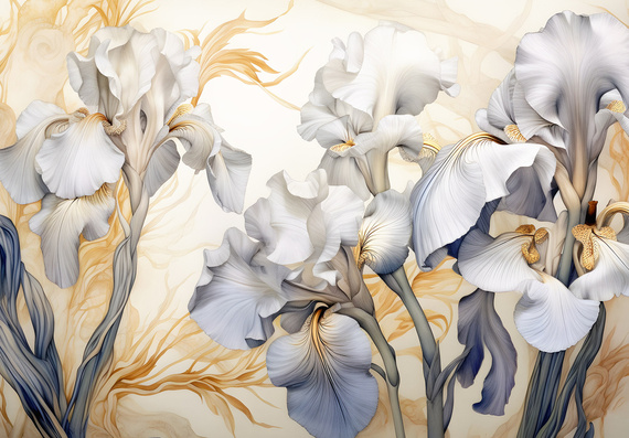 Fototapeta 14734 Kwiaty irysa