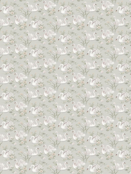 Tapeta Newbie 6925 kwiaty łabędzie Lily Swan