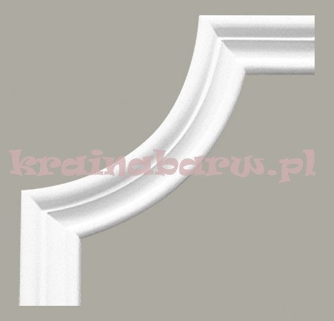 Narożnik ozdobny ścienny LNG-07-1 170 x 170 x 15 mm