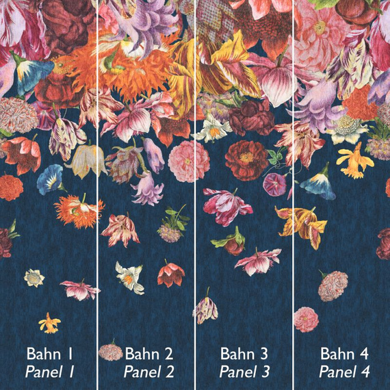 Tapeta Mural 18005 Flower Rain Blueberry 