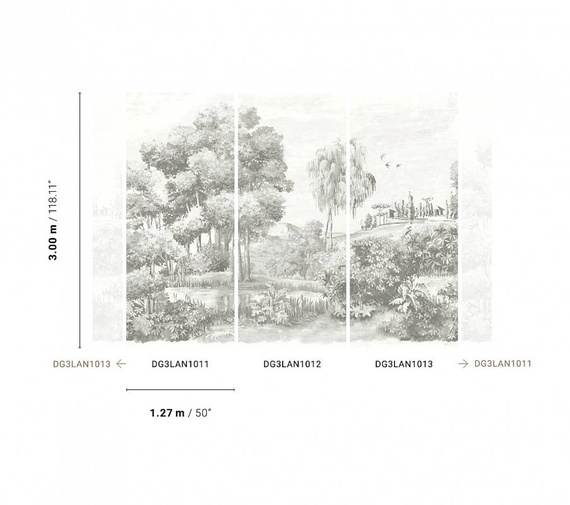 Panel Landscape Crayon