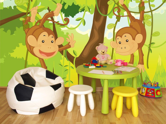 Fototapeta Radosne Małpki C1271