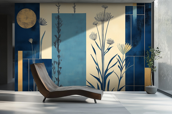 Tapeta Artystyczna Vegetal Tiges VT201