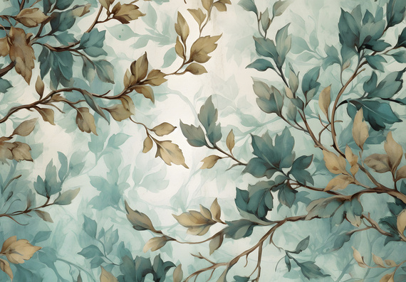 Fototapeta 14756 Liście, gałęzie