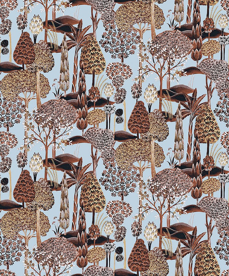 Tapeta Masureel wzór Viray SUM004 drzewa