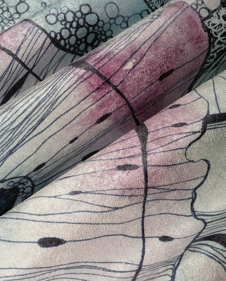 Oryginalny mural Kolorowa Abstrakcja Jam