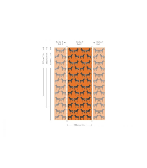 Tapeta Artystyczna Zebra