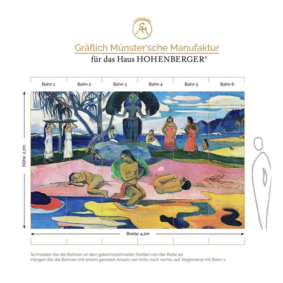 Tapeta Fototapeta 27017 Tahiti mural Mahana no atua 