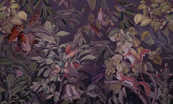 Tapeta Artystyczna Forest noise