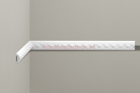 Listwa naścienna zdobiona elastyczna LNZ-04F 235 x 5,1 x 1,9cm