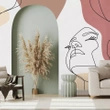 Fototapeta Wallart Layla Maroon