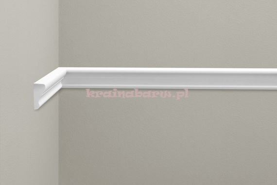 Listwa naścienna gładka LNG-07 240 x 3,5 x 1,7cm