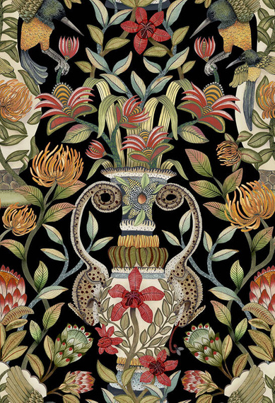 Tapeta Cole&Son 119/10044 Protea Garden afrykański ogród