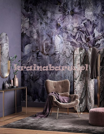 Fototapeta Magiczne Irysy Indi I Violet