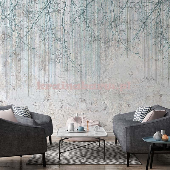 Fototapeta Leśna impresja szara Diadema II