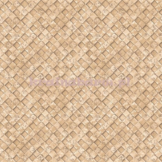 Nowoczesna tapeta metalowa plecionka w złocistych brązach