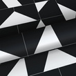 Tapeta 139087 geometryczna czarno biała
