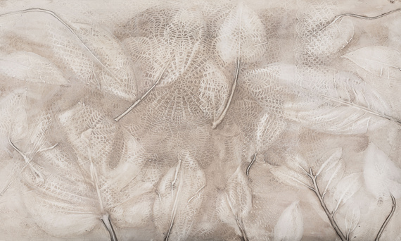 Tapeta artystyczna Wallart Vento liście