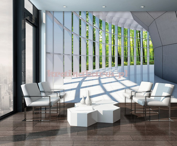 Fototapeta 10057 Korytarz 3D