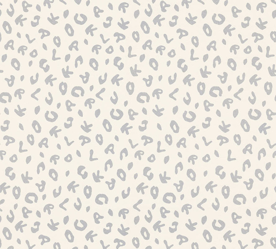 Tapeta 37856-1 litery K/ LEOPARD Karl Lagerfeld