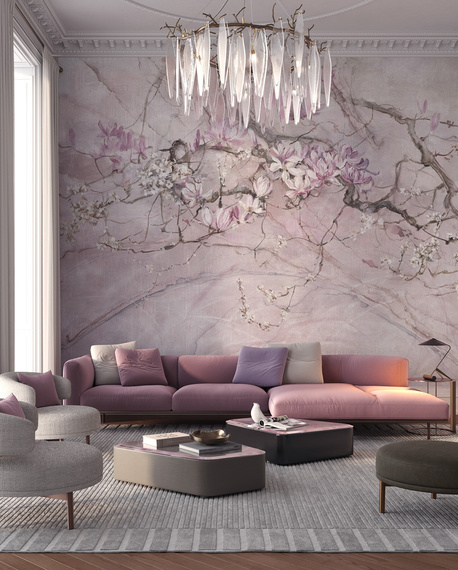 Fototapeta artystyczna Belezza kwitnace magnolie