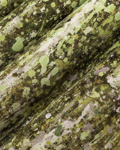 Malowniczy mural las brzozy Euporie Green