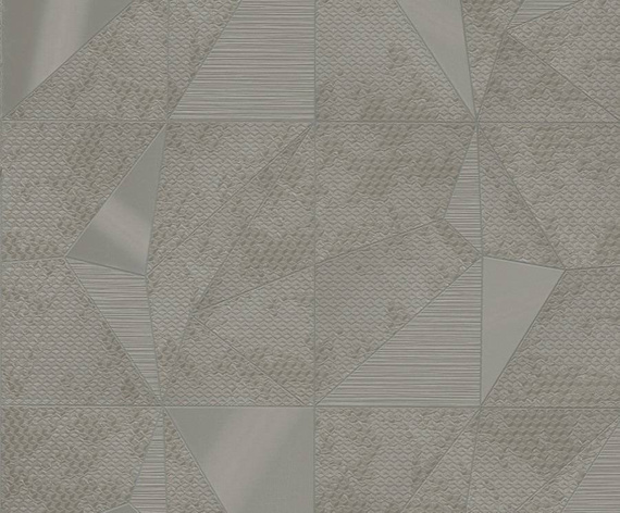 Lamborghini Z90032 nowoczesna tapeta figury geometryczne szare