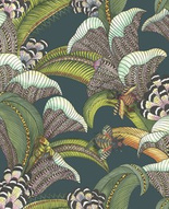 Tapeta Cole&Son 119/1007 Hoopoe Leaves liście i owady