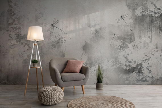 Fototapeta artystyczna Lestes ważki