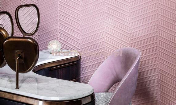 Luksusowa tapeta geometryczna 3D jodełka parkiet szara