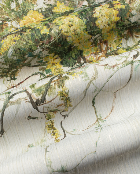 Fototapeta artystyczna Pastorale zwisające kwiaty wisteria