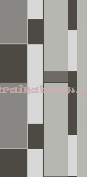 Nowoczesna tapeta geometryczna abstrakcja prostokąty z brązem