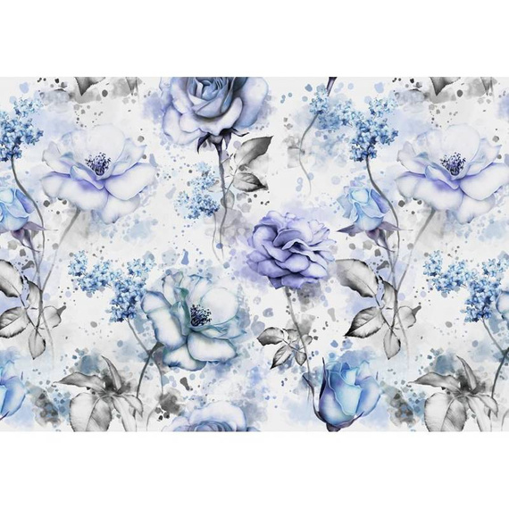 Fototapeta 13855 - Akwarelowe Kwiaty